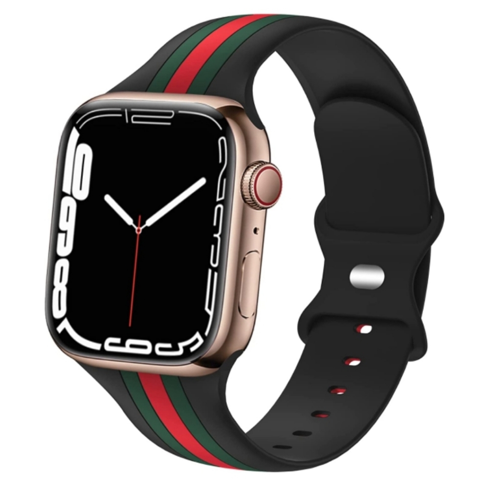 Sport Compatible with Apple Watch Breathable Soft Silicone Strap Replacement